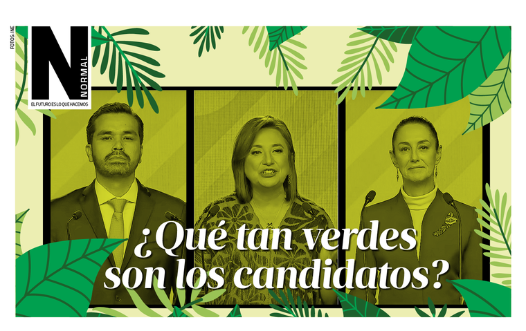 El Sol de México - Candidatos a la presidencia hacen propuestas de medioambiente