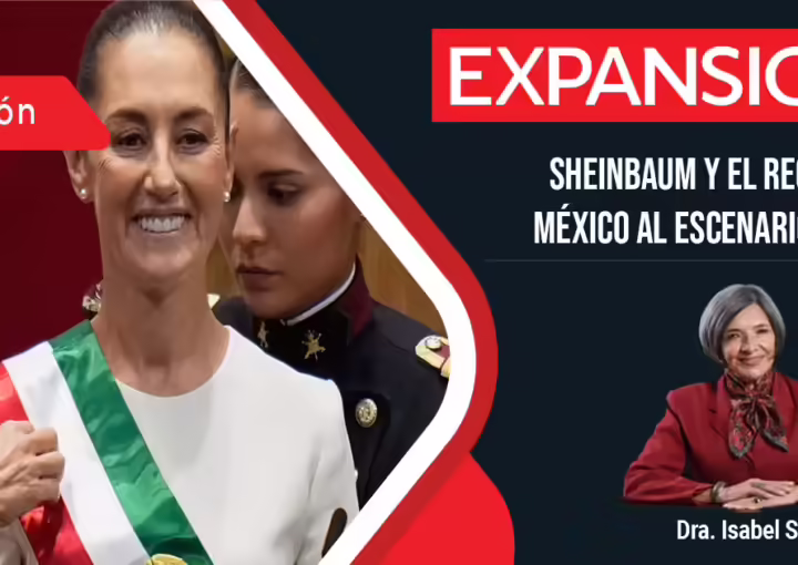 Expansión México, Sheinbaum México escenario global sostenibilidad. Dra Studer